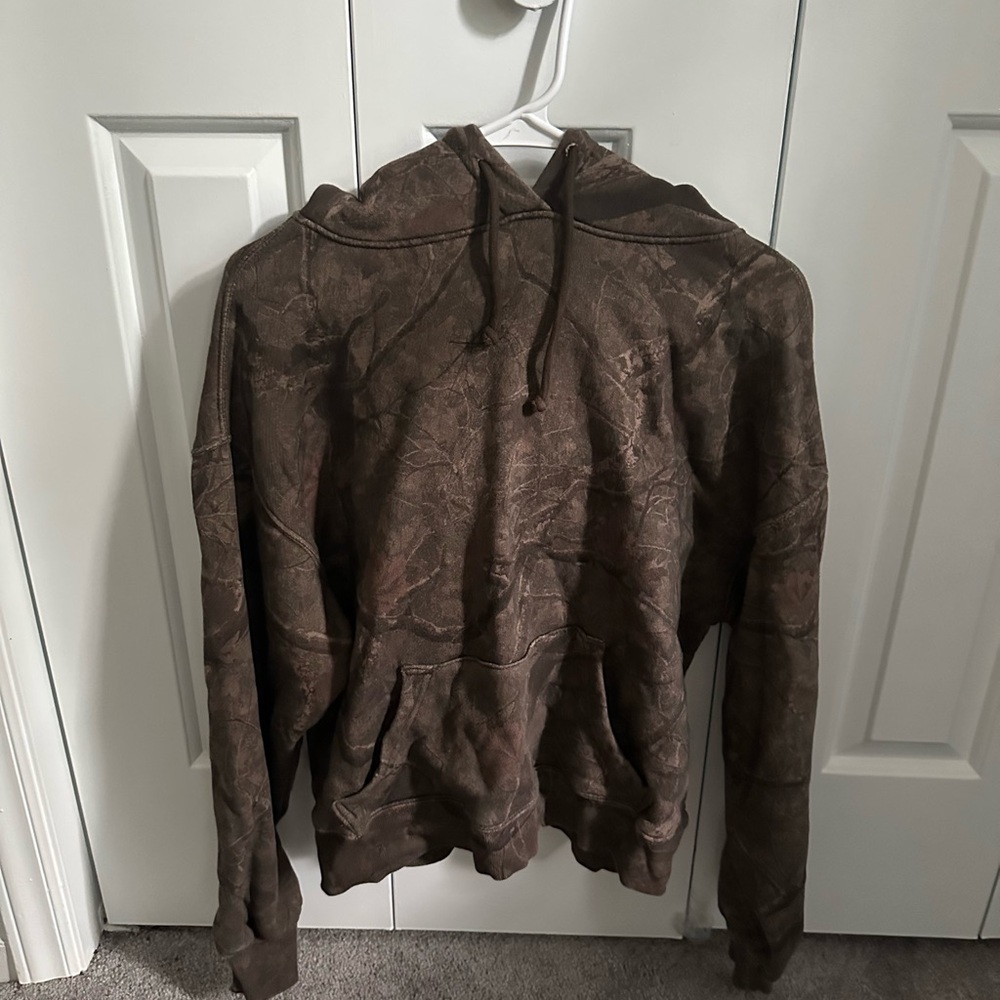 Dairy Boy River Camo Hoodie Pink Logo